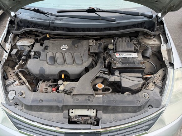 2008 Nissan Tiida I, серебристый, 450000 рублей - вид 14