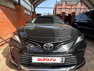 2023 Toyota Camry VIII (XV70) Рестайлинг, чёрный, 3800000 рублей, вид 3
