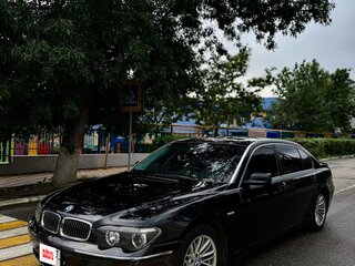 2002 BMW 7 серии Long 745Li IV (E65/E66), чёрный, 770000 рублей, вид 5