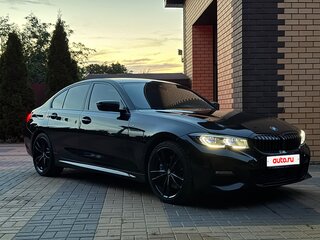2021 BMW 3 серии 330d xDrive VII (G2x), чёрный, 5900000 рублей, вид 4