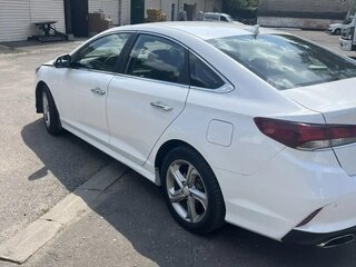 2018 Hyundai Sonata VII (LF) Рестайлинг, белый, 1650000 рублей, вид 3