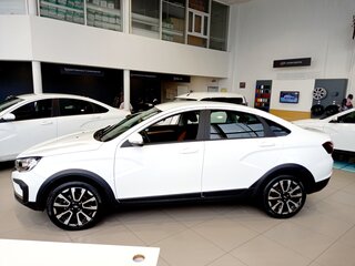 2026 Lada (ВАЗ) Vesta Cross I Рестайлинг (NG), белый, 1898000 рублей, вид 2