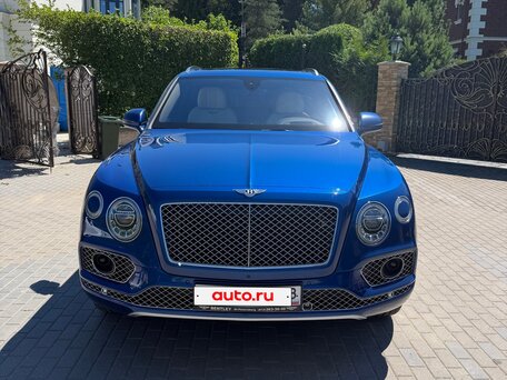 2017 Bentley Bentayga I, синий, 8390000 рублей, вид 2
