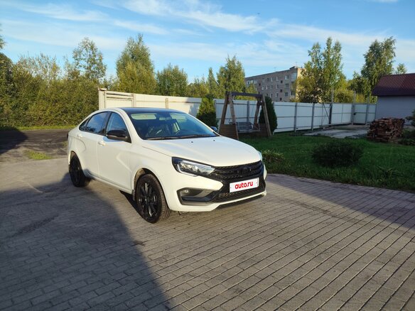 2024 Lada (ВАЗ) Vesta I Рестайлинг (NG), белый, 1297000 рублей - вид 9