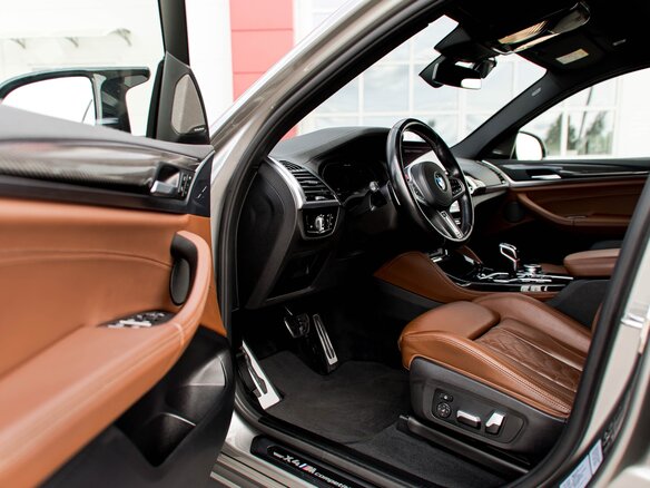 2021 BMW X4 M Competition I (F98), серый, 6700000 рублей - вид 6