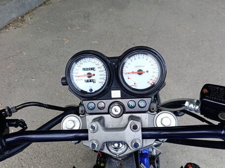 2002 Honda CB 600F Hornet, синий, 425000 рублей, вид 5