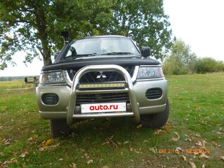 2002 Mitsubishi Montero Sport I, чёрный, 790000 рублей, вид 3