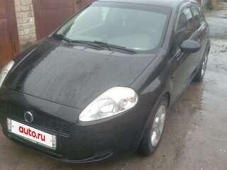 2008 Fiat Punto III Grande Punto, чёрный, 330000 рублей, вид 1
