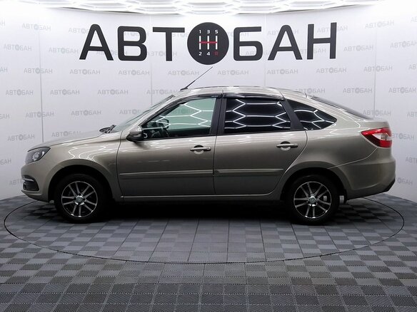 2021 Lada (ВАЗ) Granta I Рестайлинг, серый - вид 3