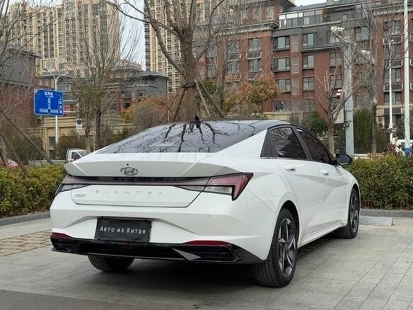 2022 Hyundai Elantra VII (CN7), белый, 1528000 рублей - вид 4