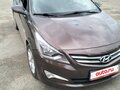 2014 Hyundai Solaris I Рестайлинг, коричневый, 1100000 рублей