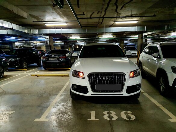 2014 Audi Q5 I (8R) Рестайлинг, белый