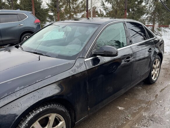 2010 Audi A4 IV (B8), чёрный, 1100000 рублей - вид 3