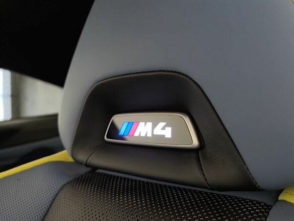 2022 BMW M4 Competition Package G82/G83, жёлтый, 10490000 рублей - вид 27