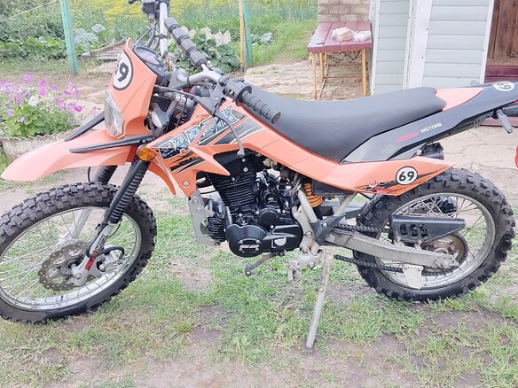 2014 Bars YQ250GY-18V, оранжевый, 105000 рублей - вид 1