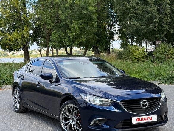 2013 Mazda 6 III (GJ), синий, 1460000 рублей
