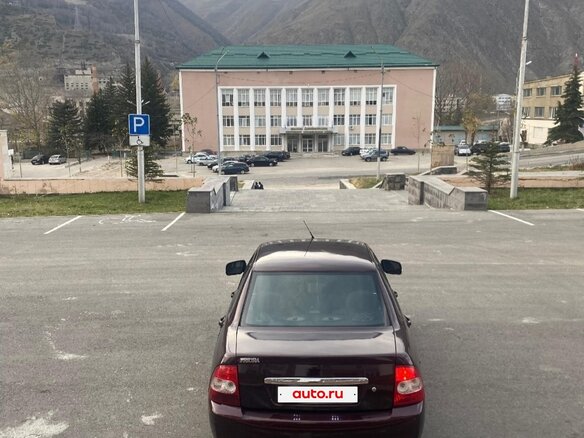 2008 Lada (ВАЗ) Priora I, пурпурный, 300000 рублей - вид 4