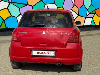 2006 Suzuki Swift III, красный, 299000 рублей, вид 4
