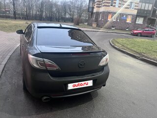 2008 Mazda 6 II (GH), чёрный, 470000 рублей, вид 3