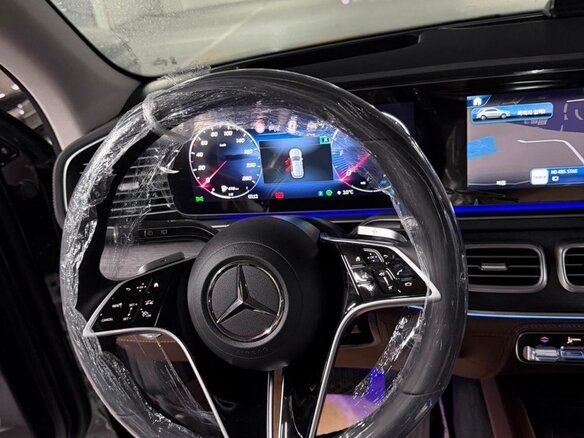 2025 Mercedes-Benz GLE 300 d II (V167) Рестайлинг, чёрный - вид 12