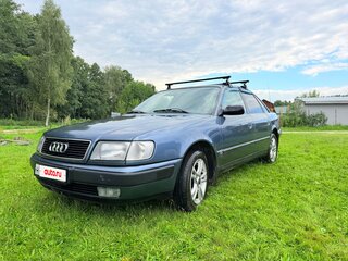 1993 Audi 100 IV (C4), синий, 170000 рублей, вид 1