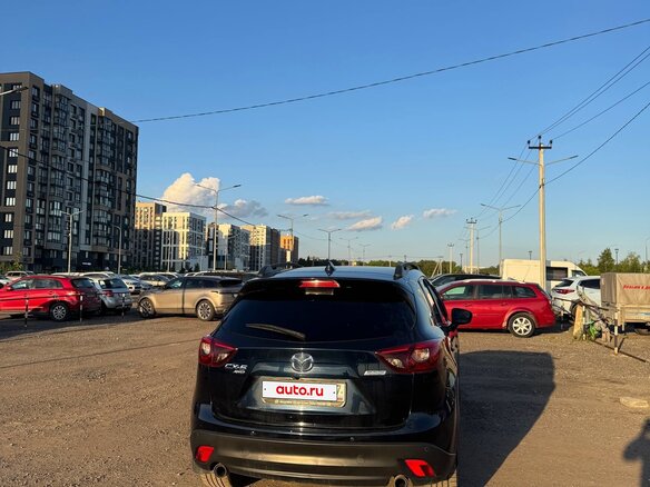 2017 Mazda CX-5 I Рестайлинг, синий, 1730000 рублей - вид 1