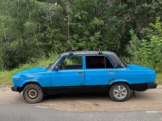 2007 Lada (ВАЗ) 2107, синий, 70000 рублей, вид 4