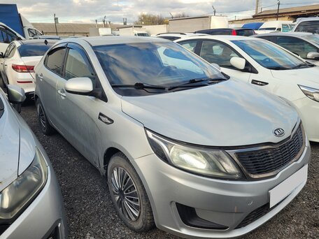 2011 Kia Rio III, серебристый, 377000 рублей, вид 1