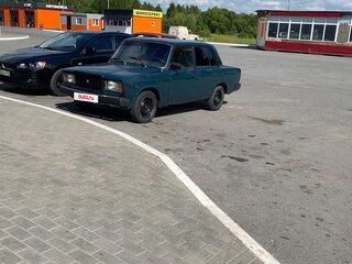 2009 Lada (ВАЗ) 2107, зелёный, 120000 рублей, вид 2