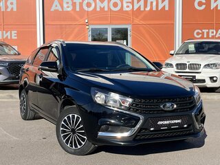 2020 Lada (ВАЗ) Vesta SW Cross I, чёрный, 1089000 рублей, вид 3