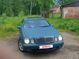 1997 Mercedes-Benz CLK-Класс 230 I (W208), зелёный, 550000 рублей, вид 2