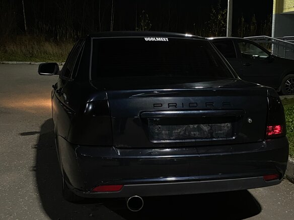 2007 Lada (ВАЗ) Priora I, серый, 180000 рублей - вид 8