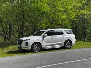 2020 Hyundai Palisade I, белый, 4100000 рублей, вид 4
