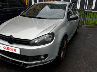 2011 Volkswagen Golf VI, серебристый, 600000 рублей, вид 3