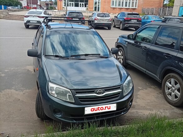 2014 Lada (ВАЗ) Granta I, серебристый, 370000 рублей