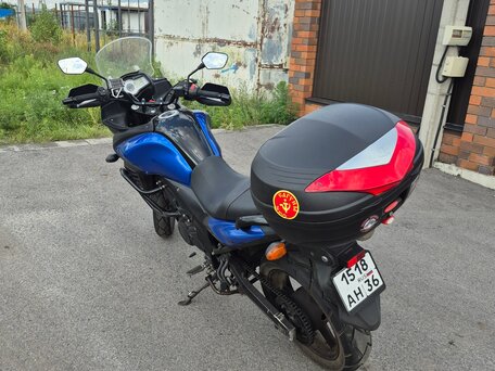 2015 Suzuki V-Strom DL 650, синий, 570000 рублей, вид 5