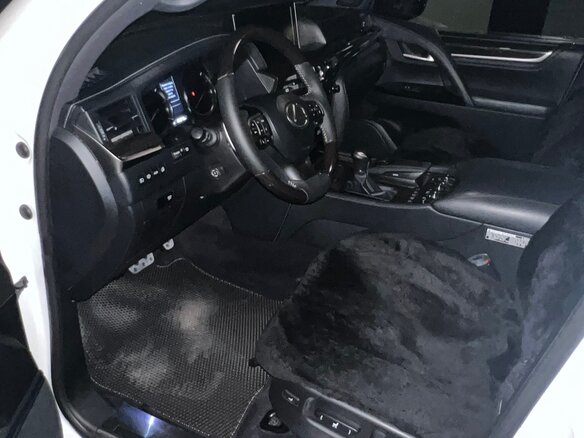 2016 Lexus LX 570 III Рестайлинг 2, белый, 7200000 рублей - вид 8