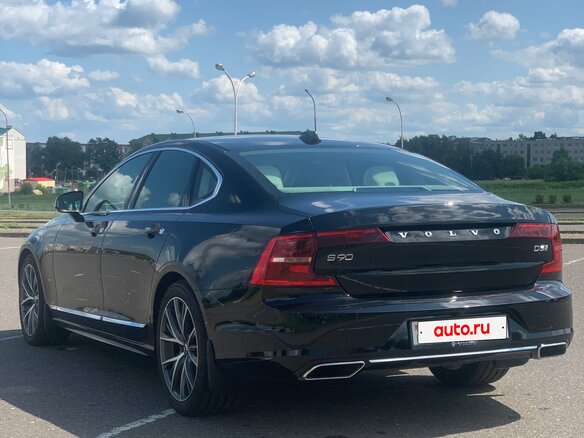 2019 Volvo S90 II, чёрный, 3050000 рублей - вид 4