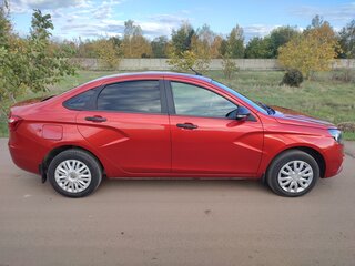 2018 Lada (ВАЗ) Vesta I, красный, 895000 рублей, вид 4