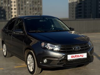 2021 Lada (ВАЗ) Granta I Рестайлинг, серый, 925000 рублей, вид 4