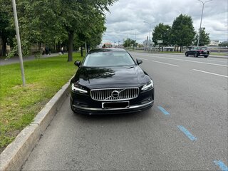 2021 Volvo S90 II Рестайлинг, чёрный, 3000000 рублей, вид 3
