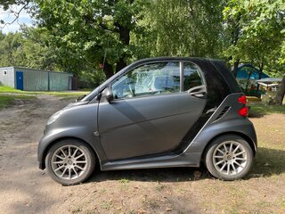 2012 Smart Fortwo II, чёрный, 850000 рублей, вид 5