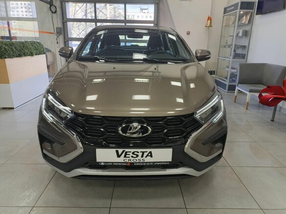 2026 Lada (ВАЗ) Vesta Cross I Рестайлинг (NG), коричневый - вид 1