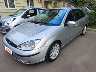 2005 Ford Focus I Рестайлинг, серебристый, 720000 рублей, вид 1