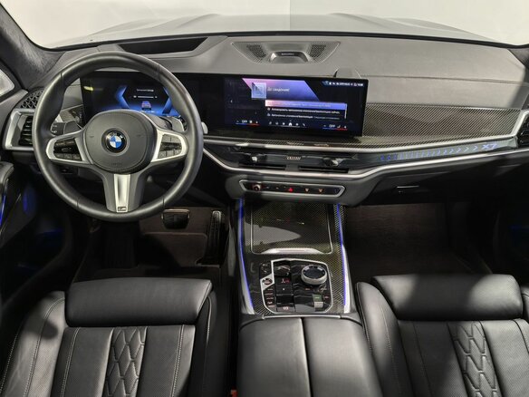2025 BMW X7 40d I (G07) Рестайлинг, серый - вид 10