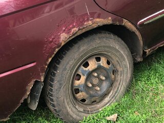 2001 Kia Shuma II, пурпурный, 80000 рублей, вид 4