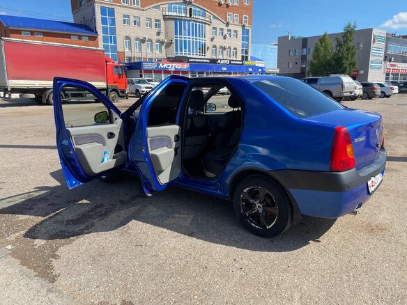 2006 Renault Logan I, синий, 280000 рублей - вид 17