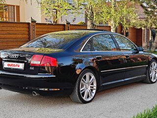 2007 Audi A8 II (D3) Рестайлинг 2, коричневый, 1099999 рублей, вид 4