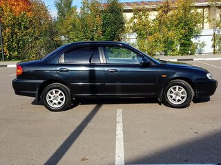 2006 Kia Spectra I Рестайлинг 2, чёрный, 340000 рублей, вид 2