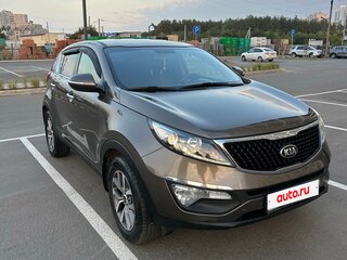 2015 Kia Sportage III Рестайлинг, коричневый, 1390000 рублей, вид 3